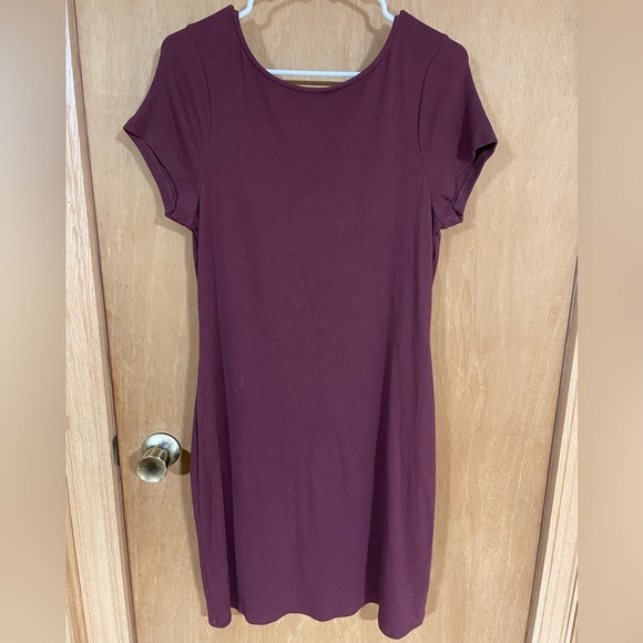 BODEN- Low-Back Rib Jersey Mini Dress - Picture 1 of 3